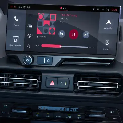 Connettività e infotainment FIAT QuboL